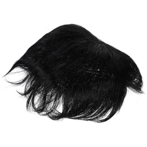 FRCOLOR Men Hair Replacement Piece Lifelike Hair Bald Patch for Men Natural Seamless Design Comfortable Fit for Daily Wear von FRCOLOR