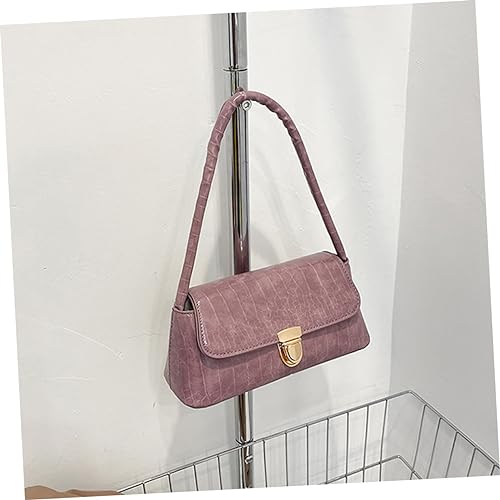 FRCOLOR PU Schultertasche Damen Kleine Weiche Umhängetasche Handtasche mit Feiner Verarbeitung Vielseitig Tragbar als Schulter oder Handtasche für Alltag und von FRCOLOR