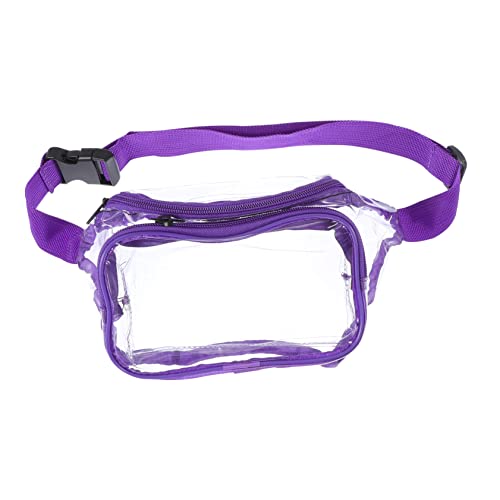 FRCOLOR PVC Gürteltasche für Outdoor Sport Transparent Multifunktionale Hüfttasche für Männer und Frauen für Reisen und Fitness von FRCOLOR
