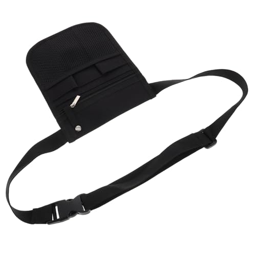 FRCOLOR Medizinische Tasche Aus Neopren Mehrzweck-hüfttasche Mit Mehreren Fächern Verstellbare Schultertasche Für Damen Schwarze Krankenschwester-Organizer-gürteltasche von FRCOLOR