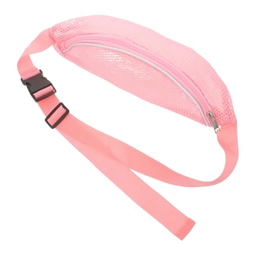 FRCOLOR Hüfttasche Für Mädchen Und Sport Netz-gürteltasche Zum Laufen Kleine Bauchtasche Für Outdoor-aktivitäten Strand Und Reisenutzung Mit Verstellbarem Schultergurt Und Langlebigen Reiß von FRCOLOR