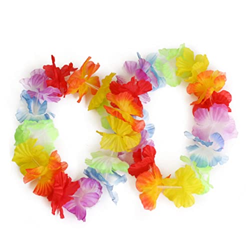 FRCOLOR 12stücke Hawaii Blumen Stirnband Blumenkranz Für Festival Luau Strandparty Leichtgewichtig Und Bequem von FRCOLOR