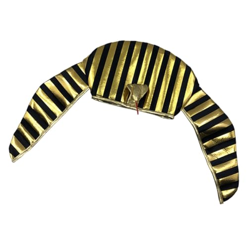 FRCOLOR Ägyptischer Pharaonenhut Für Männer Kostümhut Für Maskerade Karnevalspartys Langlebig Und Festlich Für Erwachsene Und Halloween-cosplay-events FRCOLOR Ägyptischer Pharaonenhut Für Männer Kostümhut Für Maskerade Karnevalspartys Langlebig Und Festlich Für Erwachsene Und Halloween-cosplay-events von FRCOLOR