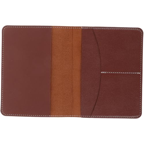 FRCOLOR Reisepasshülle Aus Pu-Material Kartenhalter Tragbar Reisepassetui Praktisch Kartenhalter Für Herren Und Damen Reisetauglich Und Leicht von FRCOLOR