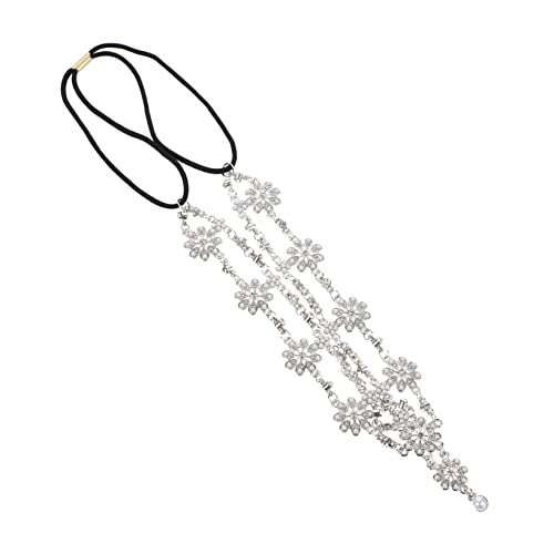 FRCOLOR Elegante Damen-stirnbänder Mit Blumen-design Elastisches Kopfstück Foto Geburtstag Weihnachten Accessoire von FRCOLOR