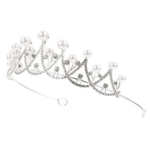 FRCOLOR Perlenkrone Für Goldene Teelichthalter Mädchen Funkeln Zinn Prinzessinstirnband Perlenketten Party-kronen-stirnbänder Hochzeit Stirnband Weißes Stirnband Bands Legierung FRCOLOR Perlenkrone Für Goldene Teelichthalter Mädchen Funkeln Zinn Prinzessinstirnband Perlenketten Party-kronen-stirnbänder Hochzeit Stirnband Weißes Stirnband Bands Legierung von FRCOLOR