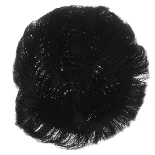 FRCOLOR Perücke Echthaarverlängerung Clip In Haarverlängerung Herren Toupet Für Glatze Patch Für Männer Kunsthaar Für Männer Haarteil Für Männer Glatze Ersatzhaar von FRCOLOR