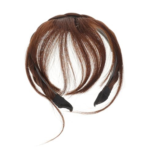FRCOLOR Haarverlängerung für Frauen Haarteil mit Stirnband Synthetisches Haar Nahtloses für Alltag und Besondere Anlässe von FRCOLOR