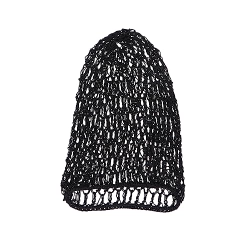 FRCOLOR Damen Haarnetz Snood Haarnetz Für Frauen Lockenwickler Für Schwarze Frauen Gehäkelte Haarnetzkappe Für Frauen Häkeln Haarnetz Schlafmütze Haarabdeckung Netztasche Arbeit Schal von FRCOLOR