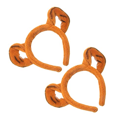 FRCOLOR Plüsch-ohr-stirnband Katze Ohren Stirnb?nder Halloween Cosplay Haar Hoop Kopfschmuck Für Tierpartys Ohr Haar Hoop Cosplay-kopfschmuck Für Mädchen Karikatur Ohrenschützer Kind von FRCOLOR