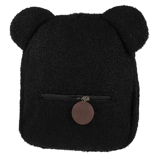 FRCOLOR Plüsch-Rucksack Für Mädchen Umhängebeutel Aus Hochwertigem Material Praktischer Schulterrucksack Für Schule Reisen Einkaufen Verstellbarer Gurt Lässiges Design von FRCOLOR