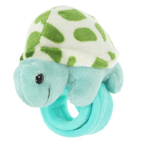 FRCOLOR Plüsch Schildkröten Slap Armband Kuscheliges Stofftier Handgelenkband Leichtes Strapazierfähiges Tierarmband Party Dekoration von FRCOLOR