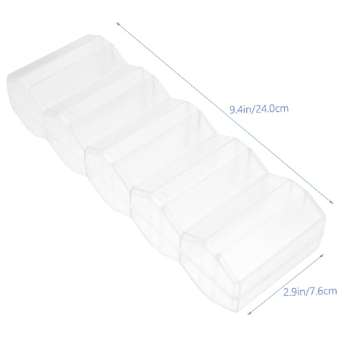 FRCOLOR Poker Chip Aufbewahrungsbox Transparent Robust Leichter Halter Tragbar Multifunktional für Chips Geeignet Praktischer Spielchip Organizer FRCOLOR Poker Chip Aufbewahrungsbox Transparent Robust Leichter Halter Tragbar Multifunktional für Chips Geeignet Praktischer Spielchip Organizer von FRCOLOR