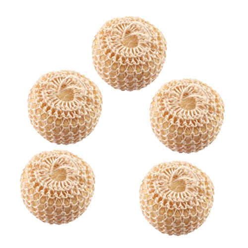 FRCOLOR Praktische Badetücher 5 Stück Körperreinigungsbad Sisal Zum Peeling Der Hautporen von FRCOLOR