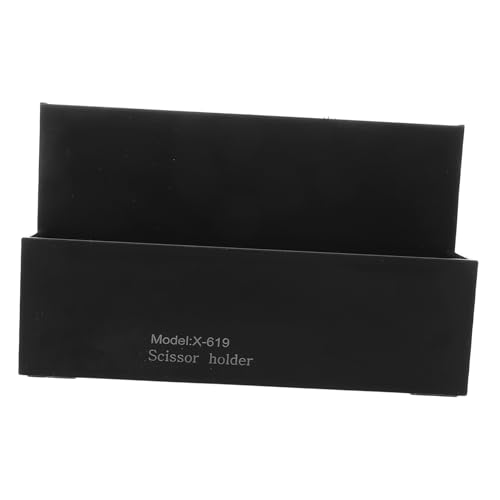 FRCOLOR Professionelle Haarscheren Organizer Kunststoff Aufbewahrungsbox mit Rutschfestem Design für Friseure Haarschneidewerkzeughalter mit Steckplätzen für Kämme und Scheren Langlebig von FRCOLOR