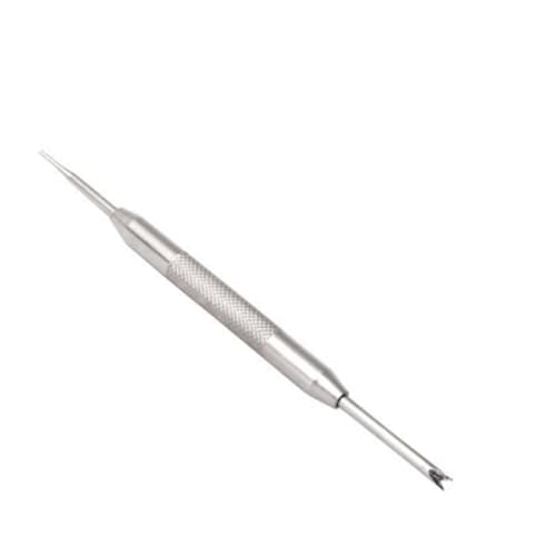 FRCOLOR Professionelles Uhrenarmband Federsteg Werkzeug Doppel Uhrenband Stift Drücker Metall Kunststoff 8,5cm Uhrenreparatur Zubehör Für Damen Herren von FRCOLOR