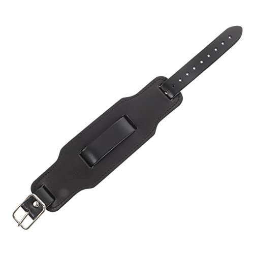 FRCOLOR Punk Armband PU Verstellbare Handgelenkkette im Punkigen Einzigartige Herrenarmband Dekoration Langlebig Komfortabel zu für Männer von FRCOLOR