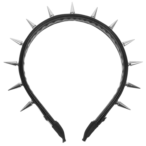 FRCOLOR Nieten Stirnband Für Damen Dünnes Stirnband Mit Spikes Haarschmuck Für Teenager-mädchen von FRCOLOR