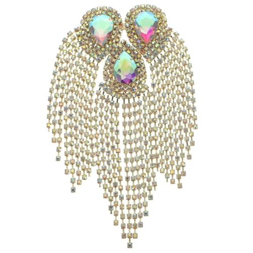 FRCOLOR Quasten-applikation Für Kleidung Diy-flicken-dekor Reparaturflicken Broschen-dekorflicken Material Zur Kleiderherstellung Kleidung Zum Selbermachen von FRCOLOR