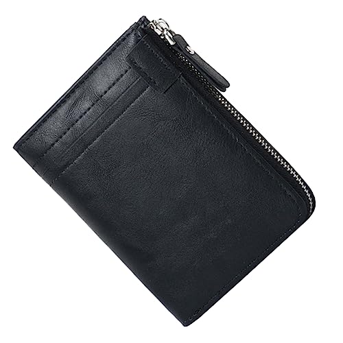 FRCOLOR Geldbörse Herren Mit Reißverschluss - Kartenhülle Organizer Für Bargeld Kreditkarten Personalausweis Für Büro Und Partys von FRCOLOR