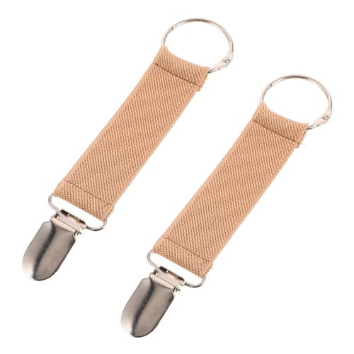 FRCOLOR Reise Hutclip Metall Handschuhhalter Greifclips Für Erwachsene Clip Für Handschuhe Auto Huthalter Elastische Hutgurt Clips Sicherheitsclip Khaki Polyester 2 Stück FRCOLOR Reise Hutclip Metall Handschuhhalter Greifclips Für Erwachsene Clip Für Handschuhe Auto Huthalter Elastische Hutgurt Clips Sicherheitsclip Khaki Polyester 2 Stück von FRCOLOR