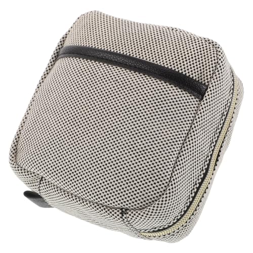 FRCOLOR Reise-Kosmetiktasche Reise-Kulturbeutel für Damen Tragbarer Make -up -Organisator Kosmetiktasche mit Trennwänden Make -up -Tasche mit Mehreren Fächern Polyester Schwarz FRCOLOR Reise-Kosmetiktasche Reise-Kulturbeutel für Damen Tragbarer Make -up -Organisator Kosmetiktasche mit Trennwänden Make -up -Tasche mit Mehreren Fächern Polyester Schwarz von FRCOLOR