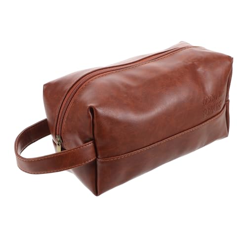 FRCOLOR Reise-kulturtasche Für Herren Pu-Leder Make-up- Hautpflege-Organizer Toilettenartikelhalter Aufbewahrung Für Geschäftsreisen Urlaub Organisation FRCOLOR Reise-kulturtasche Für Herren Pu-Leder Make-up- Hautpflege-Organizer Toilettenartikelhalter Aufbewahrung Für Geschäftsreisen Urlaub Organisation von FRCOLOR