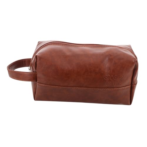 FRCOLOR Reiseutensilien Für Männer – Kulturbeutel Aus Pu-Leder Make-up-Organizer Für Die Hautpflege FRCOLOR Reiseutensilien Für Männer – Kulturbeutel Aus Pu-Leder Make-up-Organizer Für Die Hautpflege von FRCOLOR