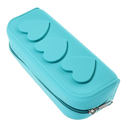 FRCOLOR Reise Make Up Pinselbeutel Silikon Tragbarer Langlebiger Kosmetik Organizer Für Damen Für Reisen Termine Veranstaltungen Auffälligem von FRCOLOR