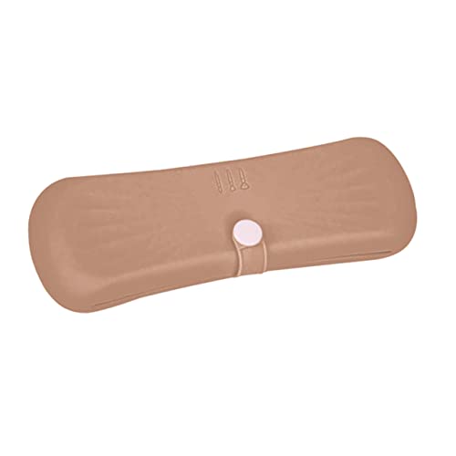 FRCOLOR Reiseetui Für Make-up-Pinsel Silikon-pinselhalter Reise-Make-up-Tasche Für Damen Kosmetik-Organizer Mit Großer Kapazität Leicht Zugängliches Make-up-etui von FRCOLOR