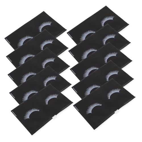 FRCOLOR 50stücke Kosmetiktasche Mit Reißverschluss Aus Eva-Material Reise-kulturtasche Organizer Für Make-up Wimpern-Muster Praktische Aufbewahrungstasche Für Toilettenartikel von FRCOLOR