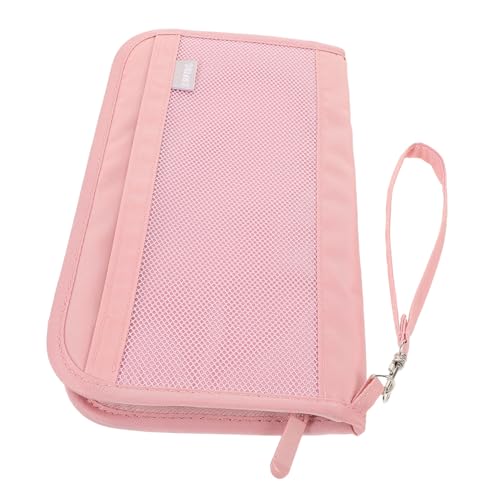 FRCOLOR Reisedokumententasche Für Damen Und Herren Reisepasshülle Mit RFID-Schutz Organizer Für Bordkarten Und Ausweise Aus Robustem Material Kompakte Für Reisen von FRCOLOR