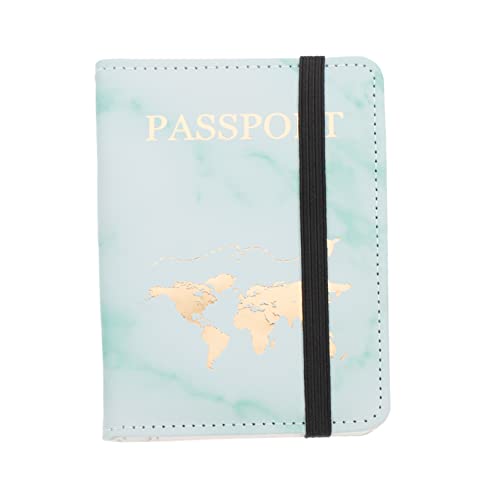 FRCOLOR Reisepasshülle Aus Pu- Kartenetui Reisepass Dokumentenbehälter Schutzhülle Für Reisepass Kartenhülle Mit Reisedokument Abdeckung von FRCOLOR