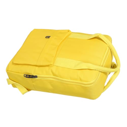 FRCOLOR Reiserucksack Taschenzubehör Oxford-Rucksack Sitzsack Rucksack X15 Rucksack Tasche Rucksack Herren -Rucksack Wandern Rucksack Unter Der Sitztasche Yellow Oxford-Stoff von FRCOLOR