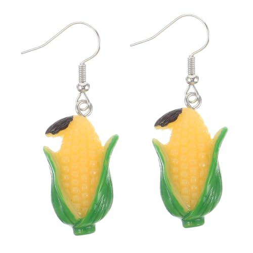 FRCOLOR Resin Ohrhänger Damen Ohrringe Kreatives Design Leicht Vielseitig Modisch Karneval Schmuck Accessoire von FRCOLOR