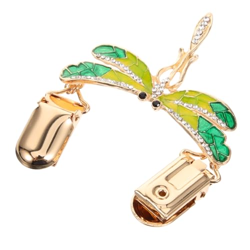 FRCOLOR Retro Metall Cardigan Clip mit Strass Langlebiger und Leichter Schalclip für Damen und Herren Vielseitiger Pulloverhalter zum Fixieren und Dekorieren von Kleidung und Schals von FRCOLOR