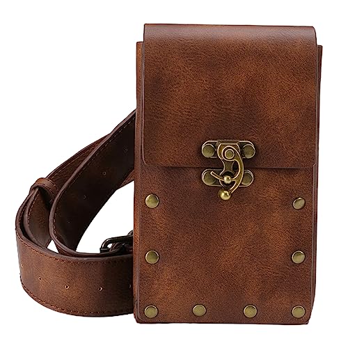 FRCOLOR Retro Sports Gürteltasche Multifunktionale Hüfttasche für Damen und Herren Outdoor Laufgürtel mit Großem Stauraum für Handy Schlüssel und Geld für Reisen und Sport von FRCOLOR