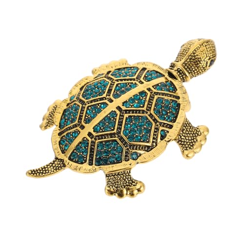 FRCOLOR Rhinestone Schildkröten Brosche Dekorativer Clip für Kleidung Taschen Hüte Einzigartiges Accessoire für Hochzeit Festlichkeiten Langlebig von FRCOLOR