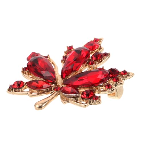FRCOLOR Ahornblatt-brosche Für Damen Herbstschmuck Anstecknadel Aus Legierung Kleine Kleidernadel Formelle Anlässe Und Alltag Verhindert Verrutschen Der Kleidung von FRCOLOR