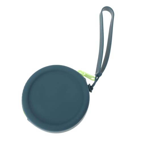 FRCOLOR Runde Silikon Kleingeldbörse Mini Münzbeutel Tragbare Schlüsseltasche Leicht Kompakt Für Münzen Schlüssel Datenkabel Erwachsene von FRCOLOR