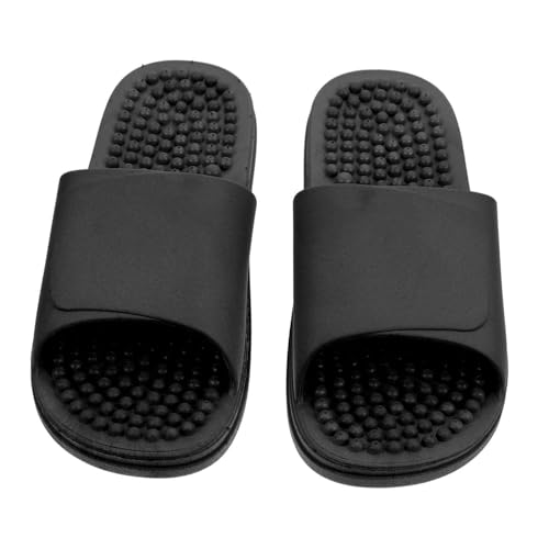 FRCOLOR Rutschfeste Massage Duschslipper aus Atmungsaktivem PVC Langlebige Badeschuhe mit Offener Zehenpartie Komfortable Hausschuhe für Damen und Herren für Bad Pool und Zuhause von FRCOLOR