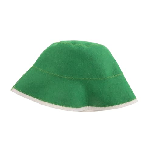 FRCOLOR Saunahut Dicke Wärmeisolierung Schnelltrocknend Wasserabsorbierend für Sauna Dampfbad Spa Unisex Kopfbedeckung Sauna Hut für Damen und Herren von FRCOLOR