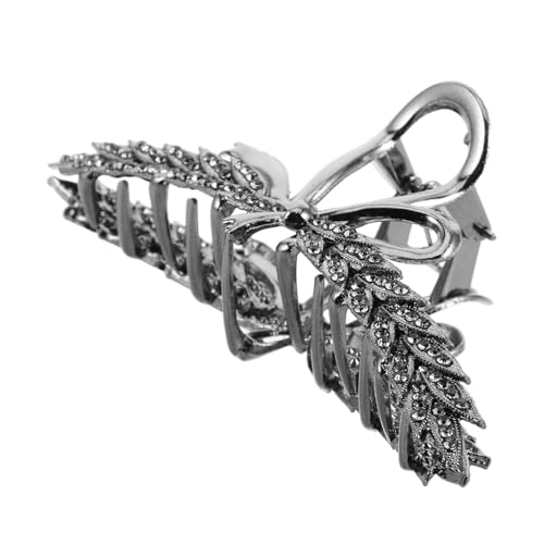 FRCOLOR Weizenförmige Haarklammer Für Damen Stilvolle Metall Haarspange Rutschfeste Haarklammer Für Dickes Und Dünnes Haar Vielseitiges Haaraccessoire Für Verschiedene Anlässe von FRCOLOR