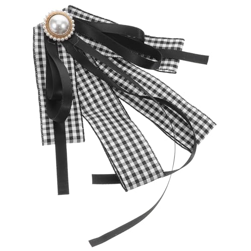 FRCOLOR Schleifen Brosche Wäscheklammer Bughemdzubehör Aufsteckbare Schleife Für Kleid Blumenbrosche Aus Stoff Modische Kragennadel Brosche Aus Corsage-stoff Kragenspitzen Zinklegierung von FRCOLOR