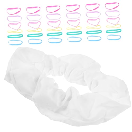 FRCOLOR Haargummis Mit Farbstoffen Für Damen Und Mädchen Pferdeschwanzhalter Elastische Haarbänder Für Partybedarf von FRCOLOR