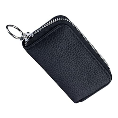 FRCOLOR Schlüsselorganizer mit Metallverschluss Langlebiger Schlüsselhalter Vielseitige Schlüsselmappe für Autoschlüssel Schmutzabweisend Stilvoller Schlüsselanhänger für Alltag und Beruf von FRCOLOR