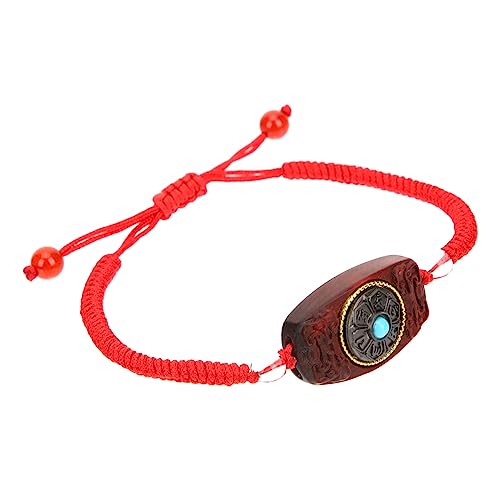 FRCOLOR Schnurarmband Echtem Zitanholz Verstellbares Geflochtenes Armband Für Männer Frauen Stilvolles von FRCOLOR