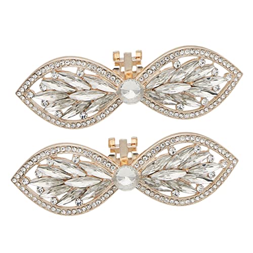 FRCOLOR Schuh Clip High End Schuh Clip Legierung Abnehmbare Schuhbrosche für Damen für Hochzeiten Partys und Selbstgemacht von FRCOLOR