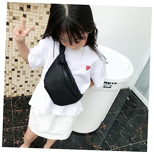 FRCOLOR Schultertasche Schlüsselbeutel Mädchen Hüfttasche Für Gürteltasche Kind Personalisierte Hüfttasche Gürteltasche Kind Schwarz von FRCOLOR