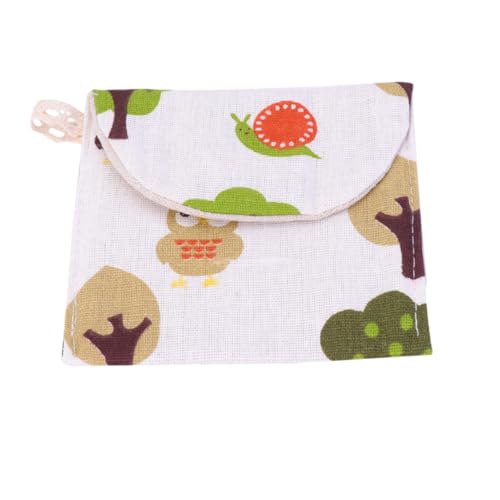 FRCOLOR Servietten-Organizer 8-teiliges Servietten-aufbewahrungsbeutel Tragbarer Beutel Reißfest und Modisches Musterdesign von FRCOLOR